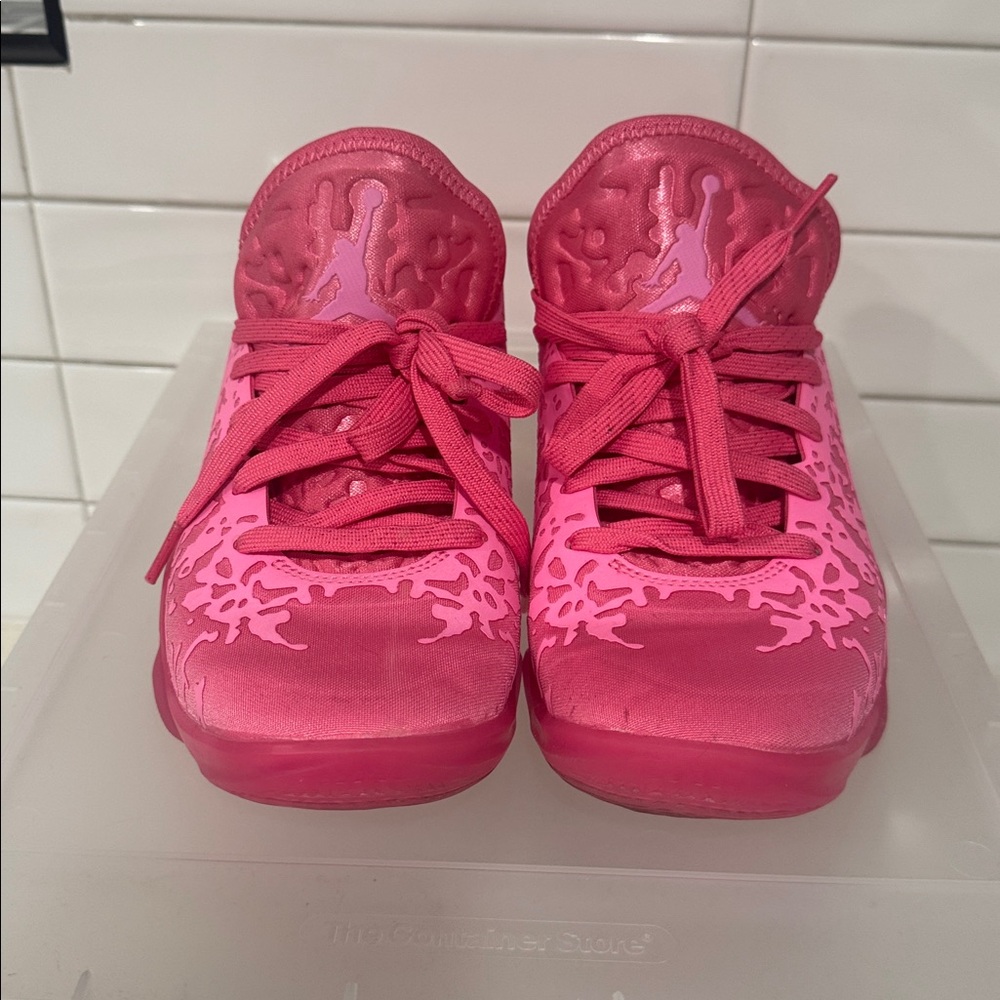 Unisex Pink Lotus Jordan Zion 3 Sneakers
